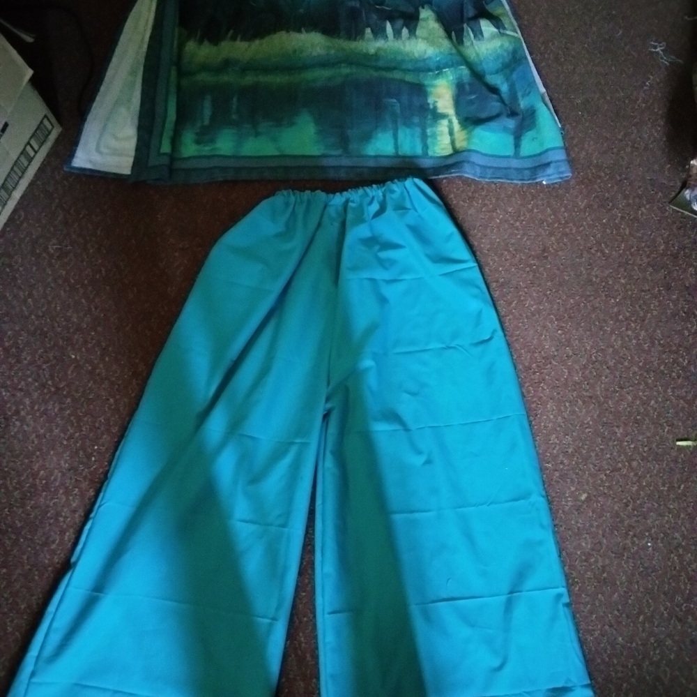 Blue Elephants Pant Set - Picture 3 of 3